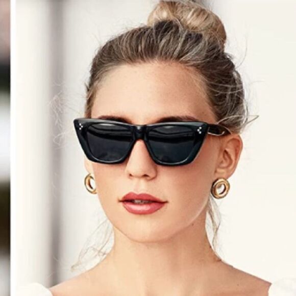 Retro cat eye Frame Sunglasses